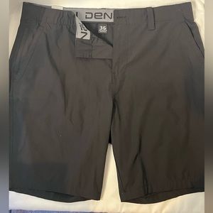 Denali Mens Golf Shorts - Black - Size 36